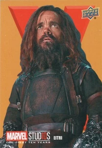 Tarjeta Marvel Los Primeros Diez (10) Años, Números Romanos X Eitri Chase RN86 - Imagen 1 de 2