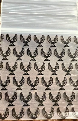 1000 SMALL BAGGIES 2020 2" X 2" MINI Resealable HIGH QUALITY POLY BAGS EAGLE - Image 1 of 4
