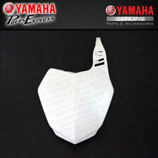 NEW 2008 - 2024 YAMAHA TTR125 TTR 125 TT-R125 E LE OEM WHITE FRONT NUMBER PLATE