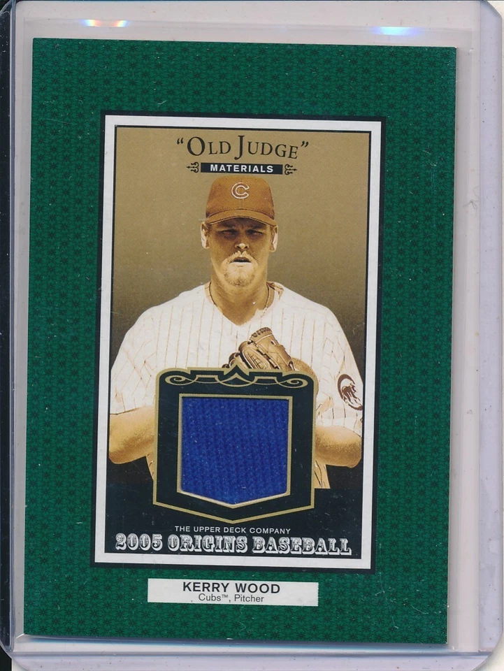 2005 ORIGINS BASEBALL KERRY WOOD CUBS JERSEY  - Image 1 of 1