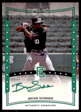 Bryan Scheker 2014 Leaf Perfect Game Autographs Green Auto /10 #A-BS3