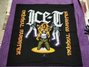 ICE - T VINTAGE 90S BANDANA OFFICIAL GANGSTER RAP HIP HOP OFFICIAL MERCH. 1993 - Photo 1/15