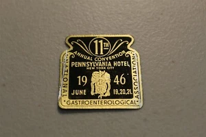 1946 GASTROENTEROLOGICAL CONVENTION - LABEL / POSTER STAMP MINT H MEDICAL - Picture 1 of 1