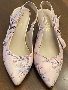 *Wunderschön* Nanette Lepore geblümte Heels Größe 7 - Bild 1 von 12