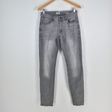 Mango mens blacksmith denim jeans size 30 grey skinny stretch cotton 044771