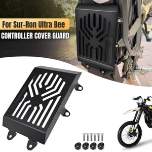 Black Motorcycle Controller Cover Guard Case For Sur-Ron Ultra Bee 2023-2024 CL - Foto 1 di 12