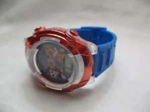 Nickelodian Paw Patrol Digital Wristwatch Blue Buckle Band - Picture 1 of 12