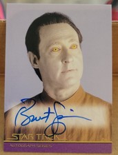 Star Trek Classic Movies Heroes & Villains A119 BRENT SPINER Autograph Card 2011