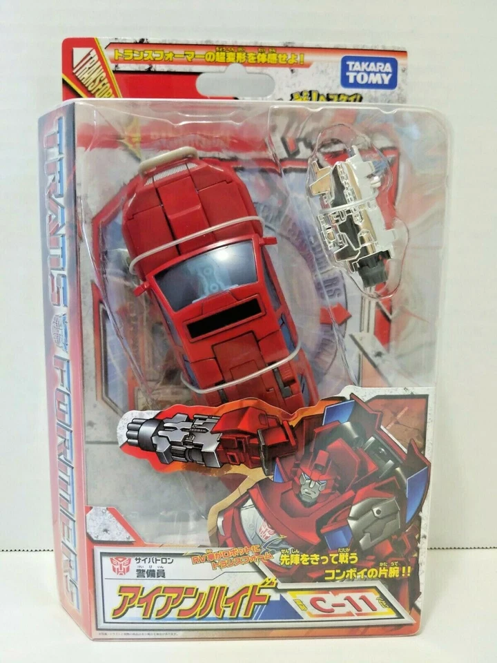Transformers C-11 Ironhide Plastic Figure Takara Tomy 4904810316183
