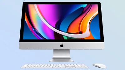 Mac Retina 5K, 27 inches, 2020 CPU 3.8 GHz Core i7, Radeon Pro 5700, 512GB SSD - Image 1 of 4