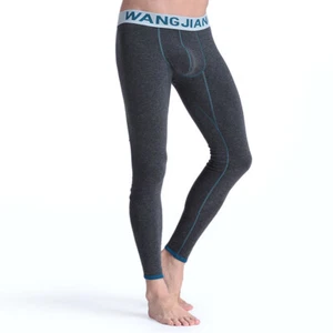Winter Men's Underwear Warm Long Johns Thermal Leggings Home Wear Slim Pants  - Picture 1 of 18