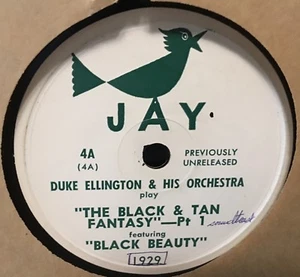 DUKE ELLINGTON & his Orch. BLACK & TAN FANTASY / PREVIOUSLY UNRELEASED on label - Picture 1 of 3