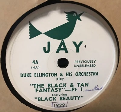 DUKE ELLINGTON & his Orch. BLACK & TAN FANTASY / PREVIOUSLY UNRELEASED on label Foto 1 de 3
