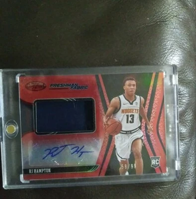 Sports cards rj hampton rookie auto rpa - Image 1 of 3