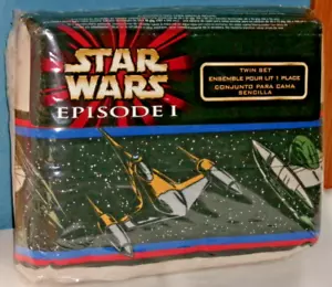 Star Wars Episode 1 Twin Set Bettwäsche Set Phantom Menace Neu im Paket - Bild 1 von 5
