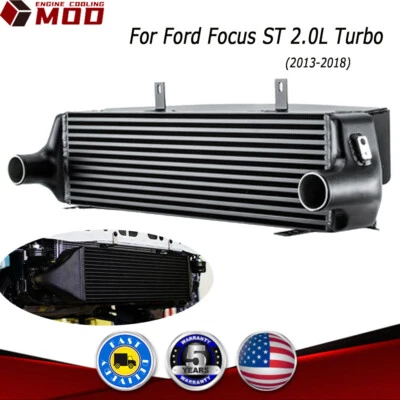 Upgraded Front Mount Intercooler For 2013 2014-17 2018 Ford Focus ST 2.0L Turbo Foto 1 de 4