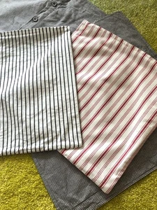 4 x 100% Cotton IKEA Cushion Covers, includes 1 homemade with IKEA fabric - Picture 1 of 19