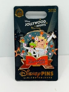 2025 Disney Parks Jollywood Nights Hollywood Studios Muppets Kermit Piggy Pin LR - Picture 1 of 1