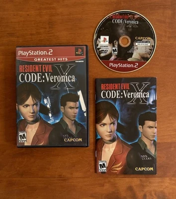 Resident Evil Code: Veronica X (PlayStation 2, PS2) VGC CIB Complete & Tested - Image 1 of 4