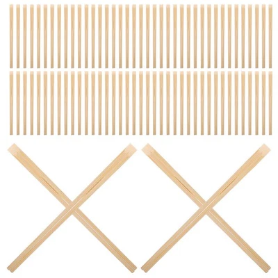  100 Paar Einweg-Bambus-Essstäbchen: 24 cm, glatte und rutschfeste - Bild 1 von 4