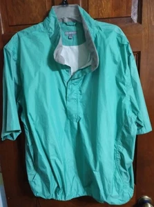 PETER MILLAR Water Herren MINT GREEN SS Mesh Lined NYLON Windbreaker, Gr. XL - Bild 1 von 2