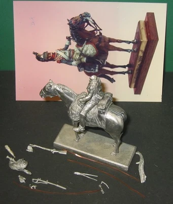 LABAYEN RAMON PLOMB 1/32 CUIRASSIER A CHEVAL 1 EMPIRE le cimier métal modèles A - Photo 1/4