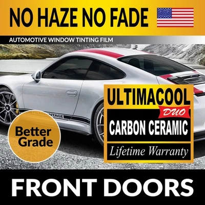 KIT TINTE VENTANA PRECORTADO CERÁMICA CARBONO DUO PARA PUERTAS DELANTERAS PONTIAC AZTEK 01-05 Foto 1 de 4