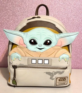Loungefly Star Wars The Child Grogu Mini Backpack - Picture 1 of 10