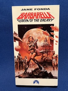 BARBARELLA QUEEN OF THE GALAXY, Jane Fonda, VHS, Paramount, 1991 Like New - Picture 1 of 3