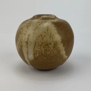 Vtg New Clairvaux Pottery Vase 4in z3q - Picture 1 of 15