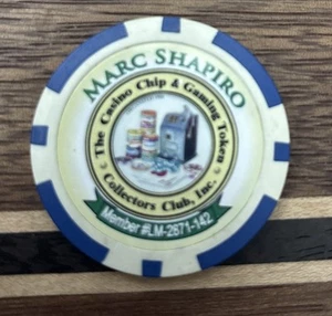 CC>CC PERSONAL (MARK SHAPIRO) NCV casino gaming poker chip - Picture 1 of 2