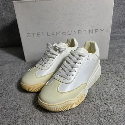 Stella McCartney петля кожи коренастый подошва платформе кроссовки женщин 5 новый дефект - Изображение 1 из 4