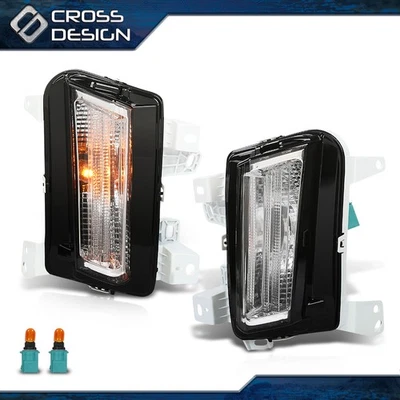 LED Amber Turn Signal Light Fit For 2017-2019 Cadillac XT5 Front Left Right Side - Image 1 of 4