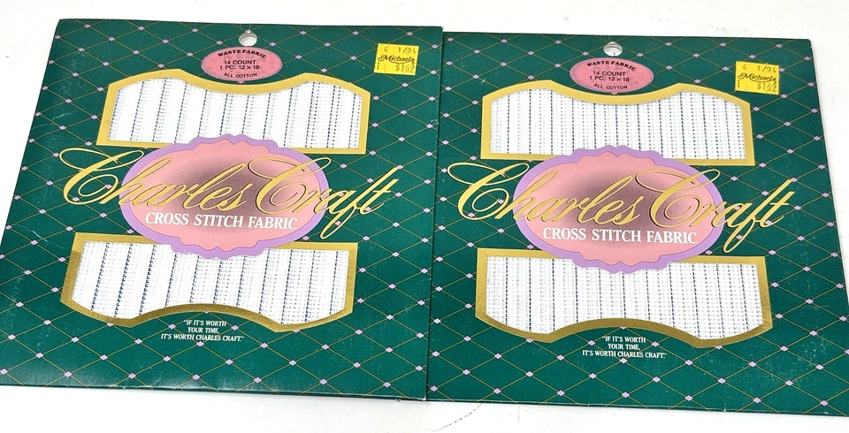 Charles Craft Waste Canvas 14 Count 12 X 18