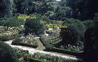 1957 Dumbarton Oaks Estate Gardens Triangle Beds Washington DC Red Border 35mm