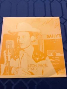 Leon Payne "I Love You Because" Record/vinyl NM- CMH Records - Picture 1 of 4