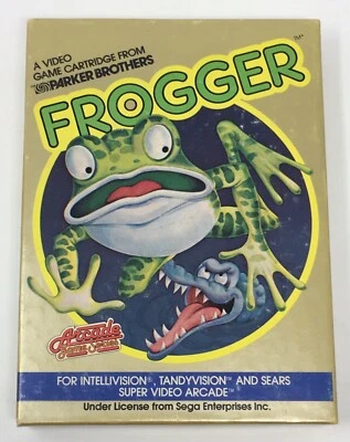 Videojuego Intellivision FROGGER Original con Caja Manual 1983 CIB 80s Sega Classic Foto 1 de 4