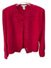 Vintage Ship'n Shore Women's Red Blouse Size 12 New With Tags
