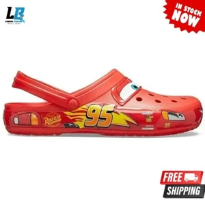 *Brand New* Crocs Lightning McQueen Cars ALL ADULT SIZES TikTok Trending 2024 - Picture 1 of 8