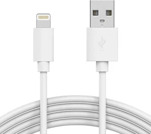 3-Pack USB Charging Cable For Iphone 3ft. (1m) - White - Picture 1 of 3