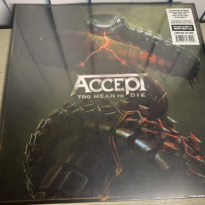 Accept Too Mean To Die Gold In Swamp Limited To 300 Rare 2lp Foto 1 de 3