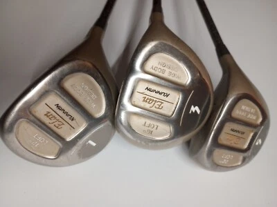 Kunnan Elan Wide Body Design 1,3,5 Wood Lady Elan Regular Graphite Lot Of 3  Foto 1 de 4