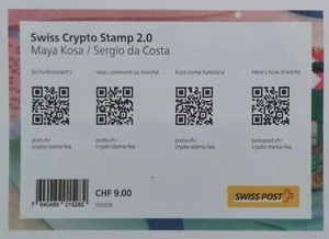 Briefmarken Block Schweiz 2022 "Maya Kosa" CH BL87 Postfrisch "RAR" - Bild 1 von 1