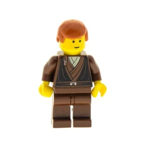 1X Lego Minifigure Star Wars Episode 2 Anakin Skywalker Torso Brown 7133 SW0100 - Picture 1 of 1