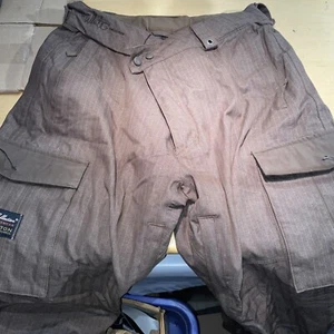 Youth Burton The White Collection Snowboard Pants Green Snow Ski Size Medium - Picture 1 of 13