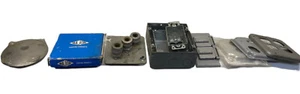 Assorted Lot Of Electrician Supplies Hardware 3 Junction Boxes & 7 Covers - Picture 1 of 5