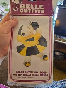 Vintage 1958 versiegelt Belle Snoopy 10" Outfit NEU versiegelt - Bild 1 von 8
