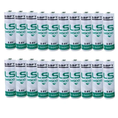 US FAST!! (20-Pack) for LS 14500 LS14500 AA 3.6V Lithium Battery - Image 1 of 4