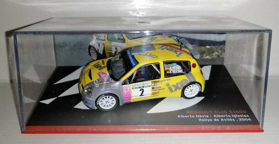 RENAULT CLIO S1600 RALLY DE AVILES 2004 SCALA 1/43 - Immagine 1 di 1
