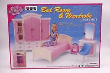 Barbie Gloria My Fancy Life Bedroom and Wardrobe Play Set 2002 with Accessories